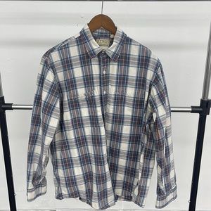 LL Bean Plaid Button Down